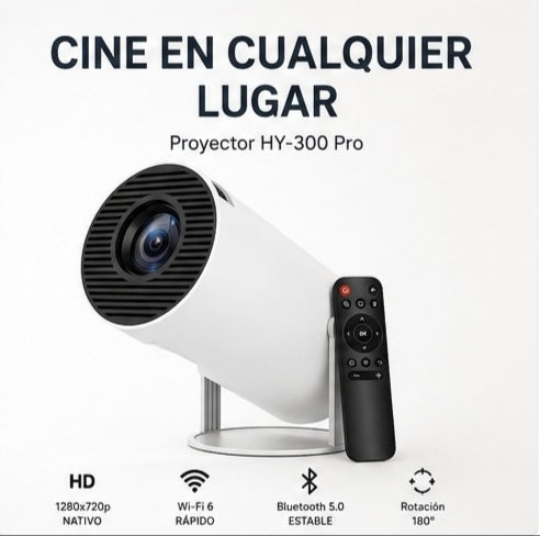 HyCine 300 - Transforma cualquier rincón en tu propio cine o estadio